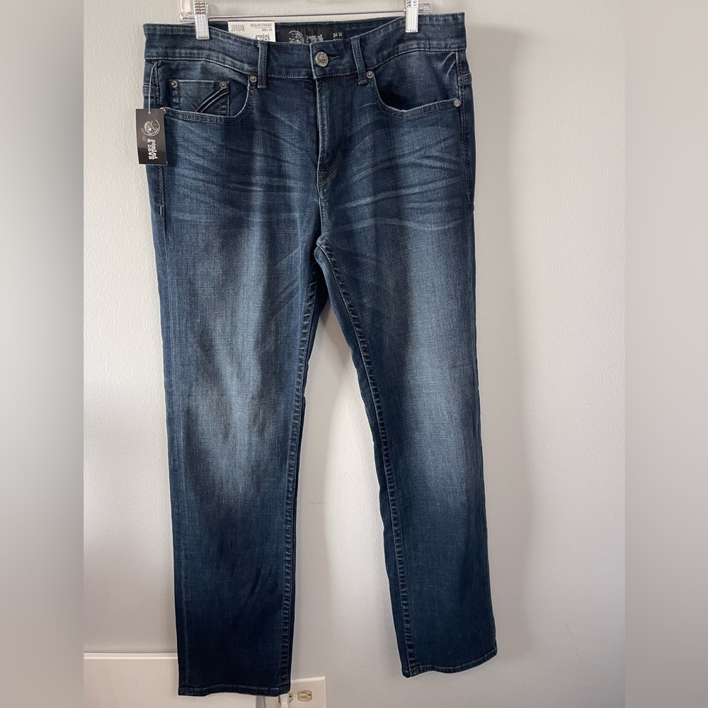 Jordan Men's Dark Blue Slim Jeans